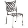 Woodard Maddox Wrought Iron Stacking Bistro Side Chair