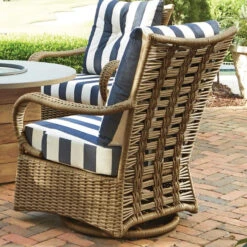 Lloyd Flanders Vinyl Wicker Magnolia Swivel Gliding Lounge Chair 14 Lloyd Flanders Vinyl Wicker Magnolia Swivel Gliding Lounge Chair -Patio Furniture Store Magnolia swivel rocker back edited 62370.1701194449