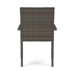 Forever Patio Ravello Wicker Stacking Dining Arm Chair