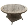 Forever Patio Universal Wicker 36" Dia Rotating Chat Table