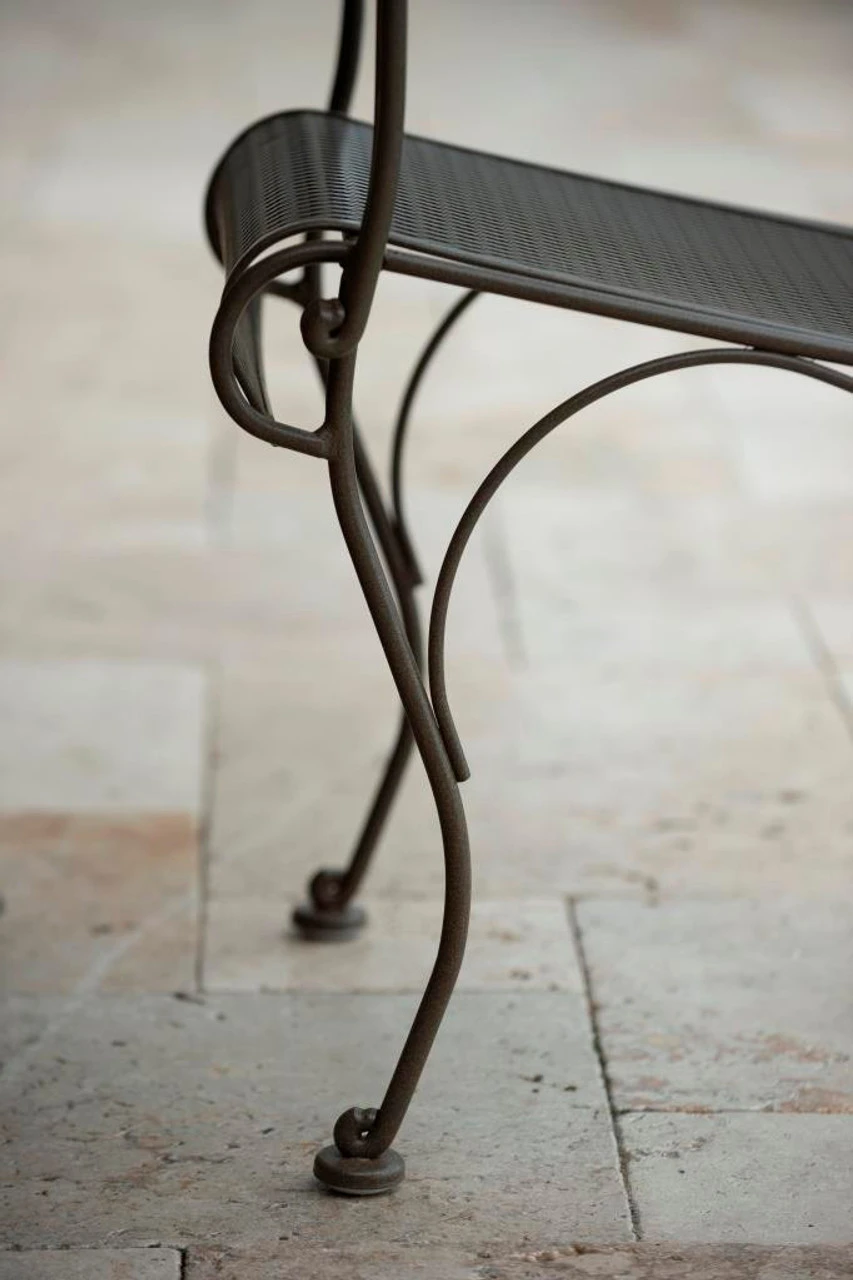 Woodard Wrought Iron Tucson 6 Seat Dining Set 4 Woodard Wrought Iron Tucson 6 Seat Dining Set - Image 4