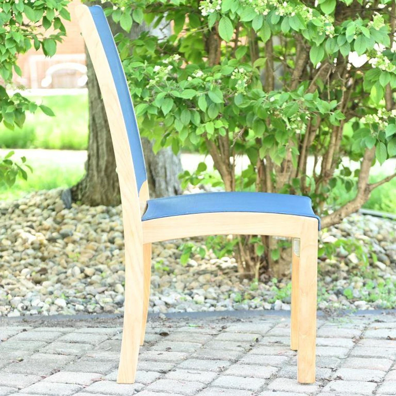 Three Birds Riviera Sling Stacking Side Chair - Set Of 2 4 Three Birds Riviera Sling Stacking Side Chair - Set Of 2 - Image 4