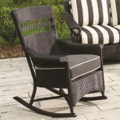 Lloyd Flanders Loom Nantucket Porch Rocker -Patio Furniture Store Nantucket Porch Rocker Edited 11603.1698434344