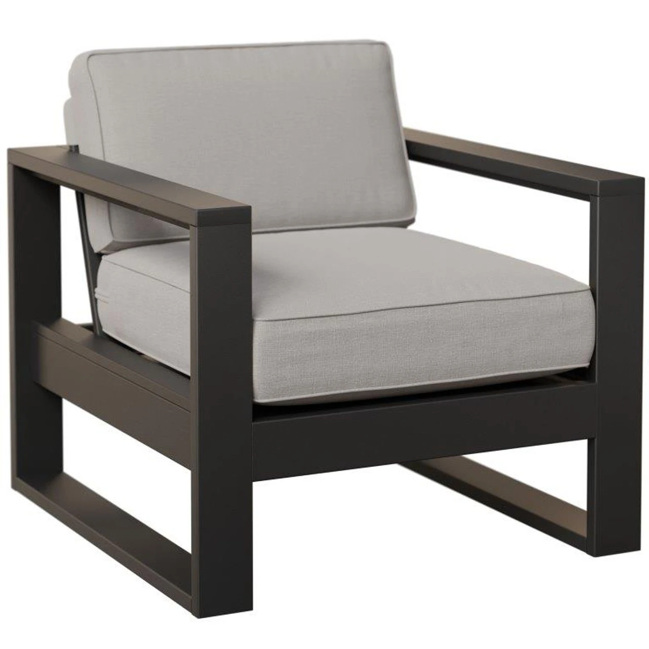 Berlin Gardens Resin Nordic Deep Seating Chair & Ottoman Set 3 Berlin Gardens Resin Nordic Deep Seating Chair & Ottoman Set - Image 3