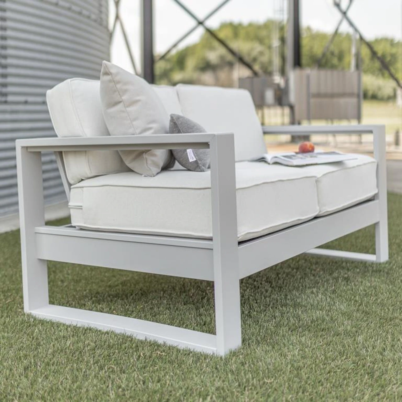 Berlin Gardens Resin Nordic Loveseat 5 Berlin Gardens Resin Nordic Loveseat - Image 5