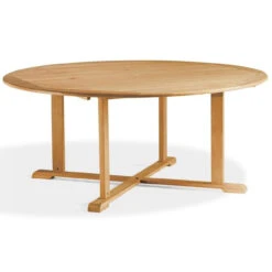 Oxford Garden Lido Teak 6 Seat Dining Set - Includes Cushions - July 4th Sale - Good 'til The 8th! -Patio Furniture Store RD67TAK SILO edited 99047.1667224497