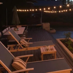 Three Birds Riviera Teak Lounger