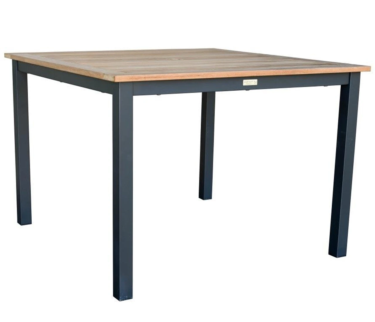Three Birds SoHo Teak 42" Square Dining Table 2 Three Birds SoHo Teak 42" Square Dining Table - Image 2