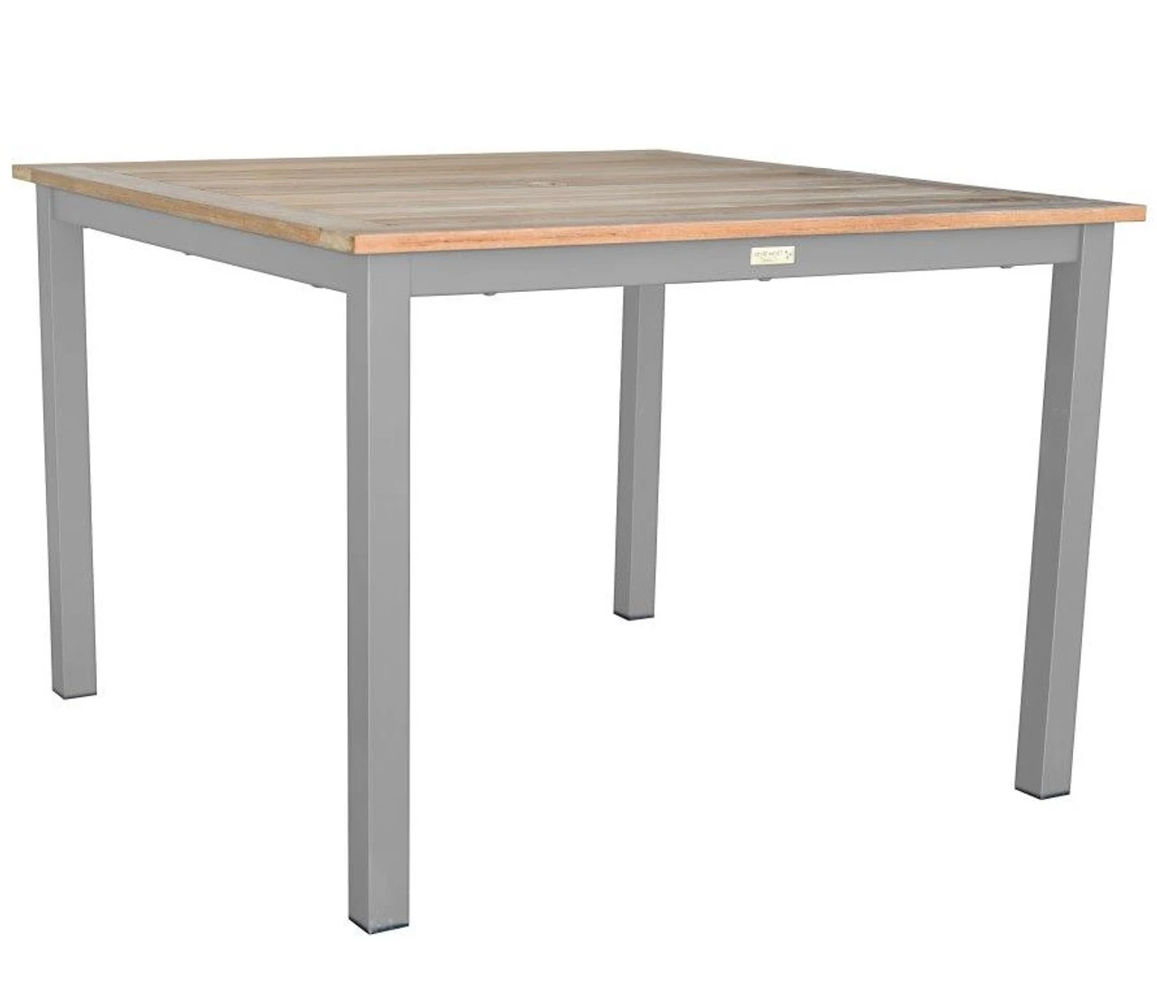 Three Birds SoHo Teak 42" Square Dining Table 4 Three Birds SoHo Teak 42" Square Dining Table - Image 4
