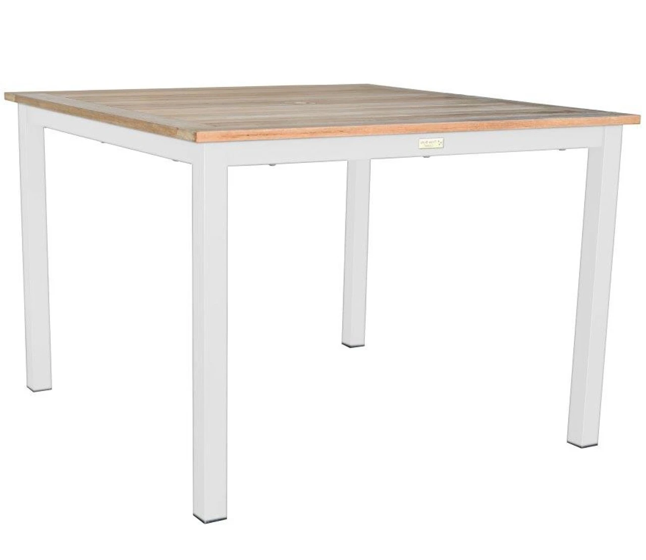Three Birds SoHo Teak 42" Square Dining Table 1 Three Birds SoHo Teak 42" Square Dining Table