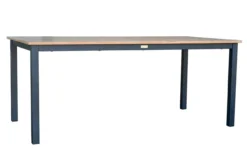 Three Birds SoHo Teak 72" Rectangle Dining Table -Patio Furniture Store SH72 B Cutout edited 64277.1696279022
