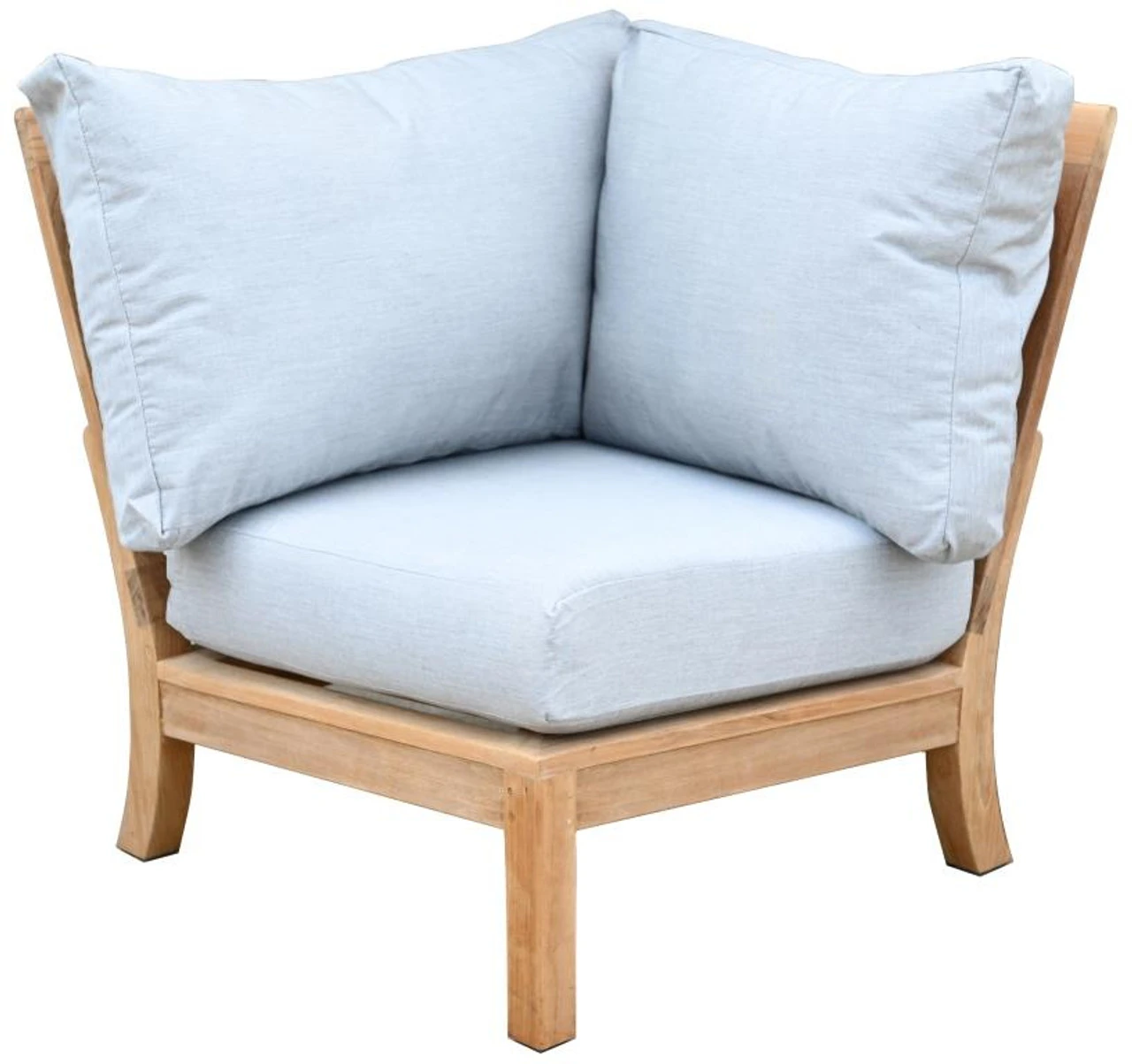 Three Birds St. Lucia Teak Sectional Corner Chair 1 Three Birds St. Lucia Teak Sectional Corner Chair