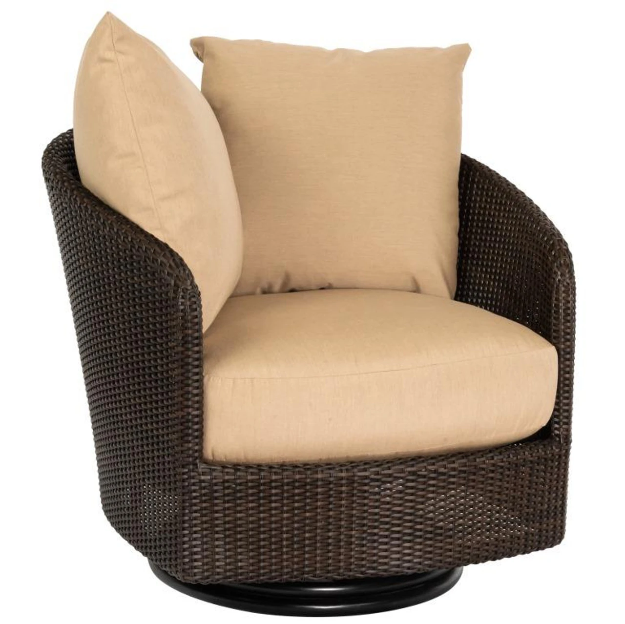 Whitecraft By Woodard Oasis Wicker Swivel Lounge Chair 1 Whitecraft By Woodard Oasis Wicker Swivel Lounge Chair