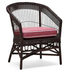 Woodard San Michele Wicker 4 Seat Dining Set By Alexa Hampton