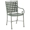 Woodard Wrought Iron Sheffield 6 Seat Dining Set