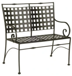 Woodard Wrought Iron Sheffield Garden Bench