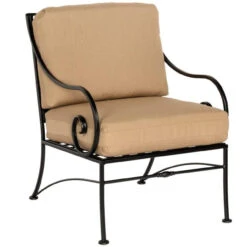 Woodard Wrought Iron Sheffield Lounge Chair
