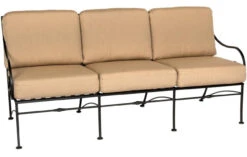 Woodard Wrought Iron Sheffield Sofa