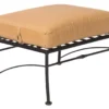Woodard Wrought Iron Sheffield Ottoman