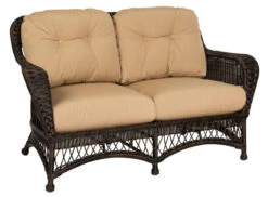Whitecraft By Woodard Sommerwind Wicker Loveseat -Patio Furniture Store Sommerwind S596021 CHO edited 96027.1681938780