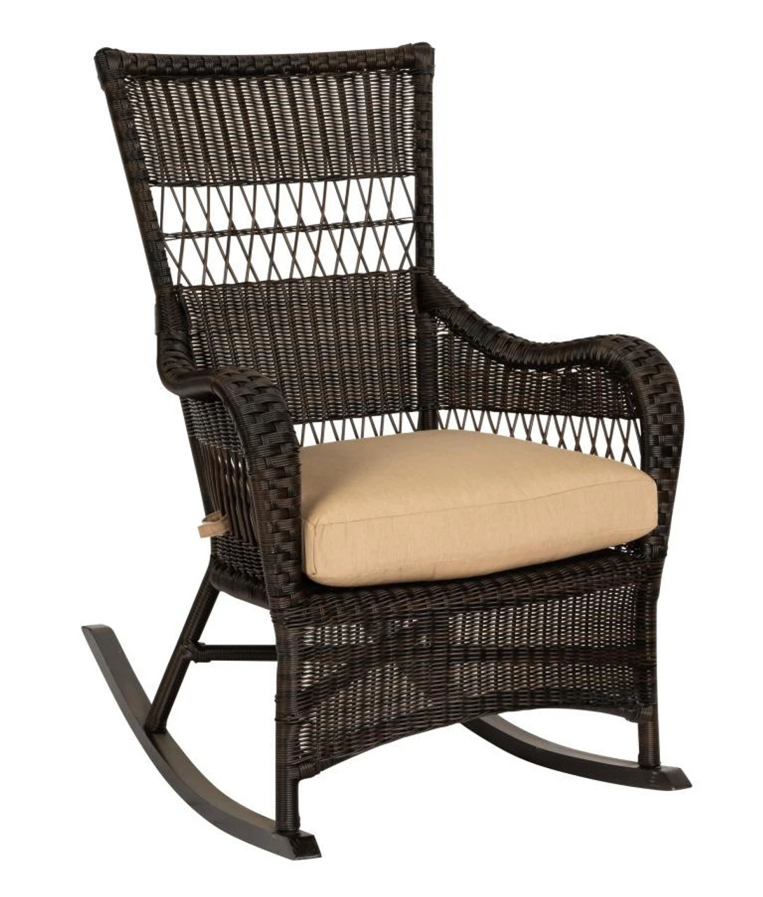 Whitecraft By Woodard Sommerwind Wicker Rocker 2 Whitecraft By Woodard Sommerwind Wicker Rocker - Image 2