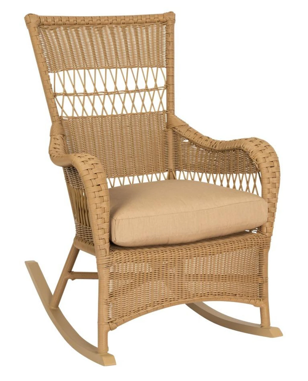 Whitecraft By Woodard Sommerwind Wicker Rocker 1 Whitecraft By Woodard Sommerwind Wicker Rocker