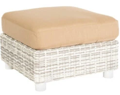 Whitecraft By Woodard Sonoma Wicker Ottoman