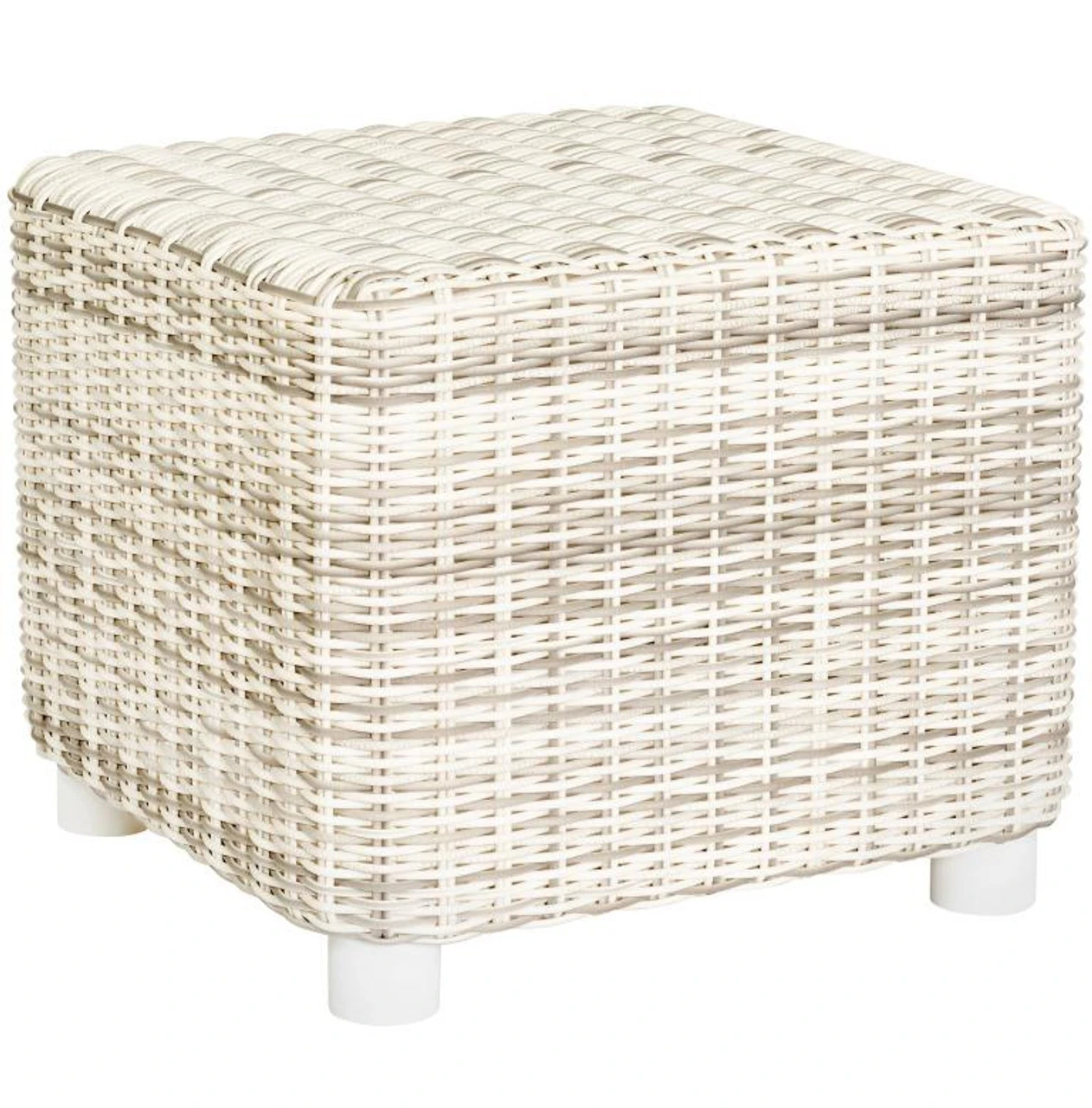 Whitecraft By Woodard Sonoma Wicker 24" Square End Table 1 Whitecraft By Woodard Sonoma Wicker 24" Square End Table