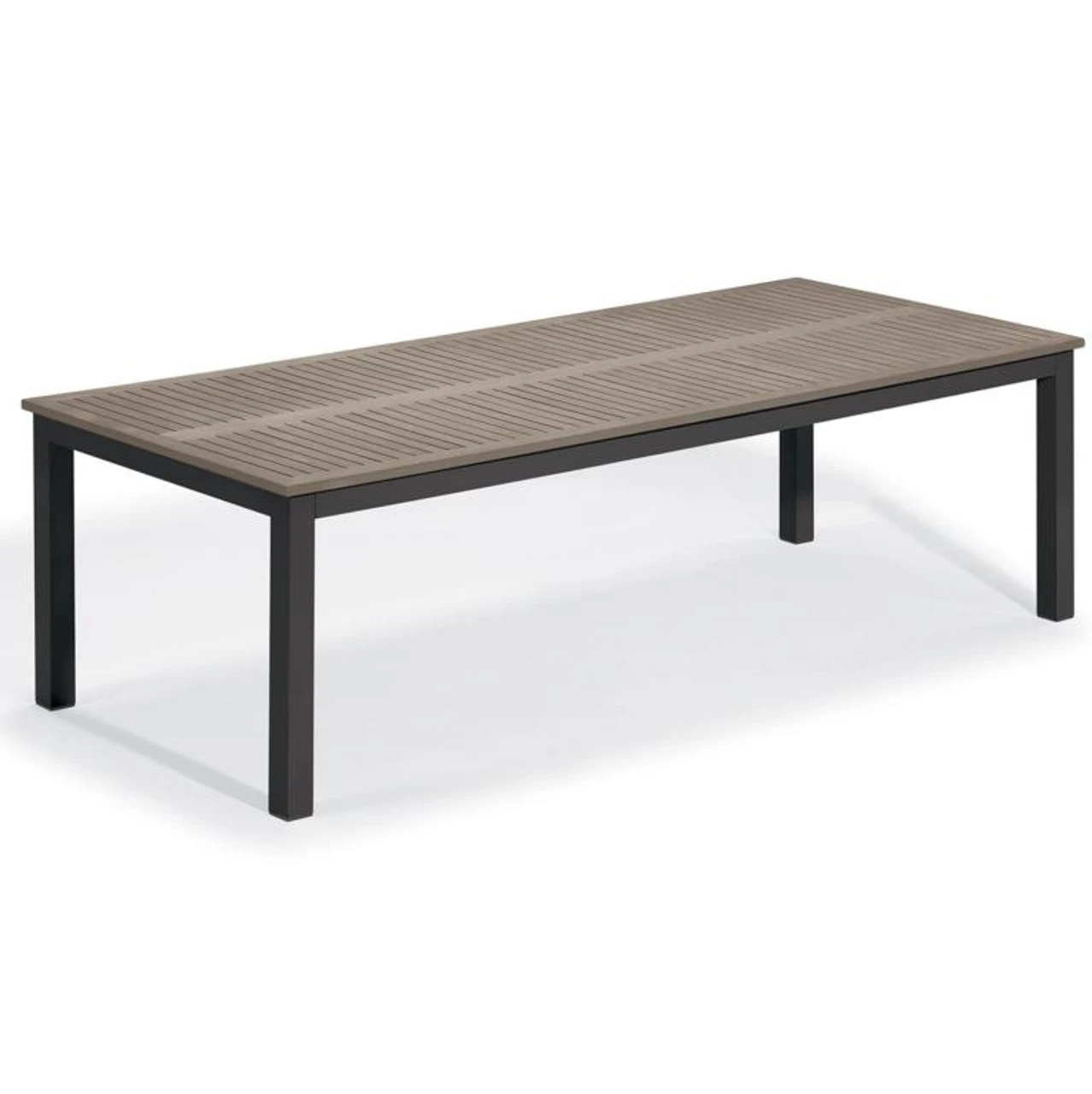 Oxford Garden Travira 103" Rectangular Tekwood Top Dining Table - July 4th Sale - Good 'til The 8th! 3 Oxford Garden Travira 103" Rectangular Tekwood Top Dining Table - July 4th Sale - Good 'til The 8th! - Image 3