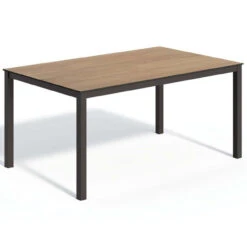 Oxford Garden Travira 63" Rectangular HPL Top Dining Table - July 4th Sale - Good 'til The 8th! -Patio Furniture Store TV63TAG PC.C edited 72565.1667417844