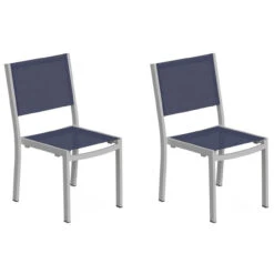 Oxford Garden 7 Pc Travira Tekwood 63" Dining Set With Sling Side Chairs -Patio Furniture Store TVSCS.T101 PC.F2 edited 03714.1677625016