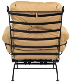 Woodard Wrought Iron Terrace Spring Lounge Chair