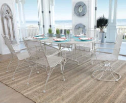 Woodard Wrought Iron Tucson 6 Seat Dining Set 14 Woodard Wrought Iron Tucson 6 Seat Dining Set -Patio Furniture Store Tucson Dining edited 81918.1670874832