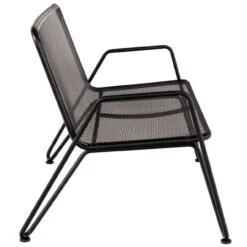 Woodard Wrought Iron Turner Loveseat 9 Woodard Wrought Iron Turner Loveseat -Patio Furniture Store Turner 1U0019 sideview edited 84624.1670882724