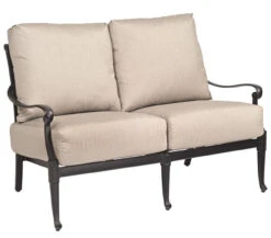 Woodard Aluminum Wiltshire Love Seat