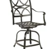 Woodard Aluminum Wiltshire Swivel Counter Stool