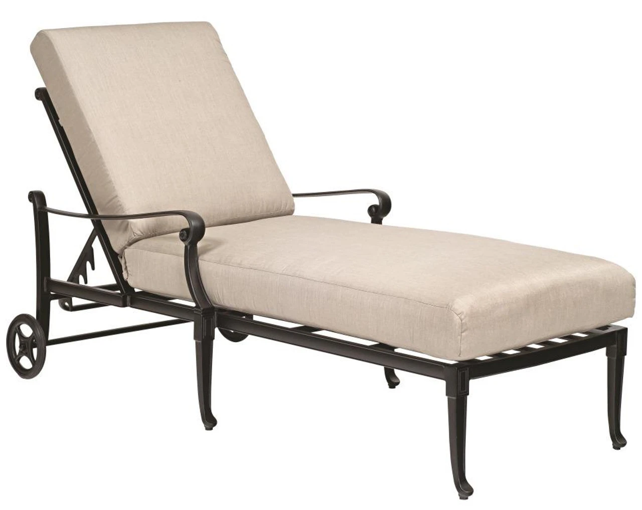 Woodard Aluminum Wiltshire Lounge Set 2 Woodard Aluminum Wiltshire Lounge Set - Image 2