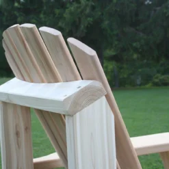 Adirondack Chair And Footrest Set - Cedar American Forest -Patio Furniture Store adirondack chair and footrest set cedar american forest 58 48777.1646930518