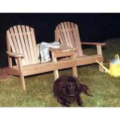 Adirondack Settee - Cedar American Forest