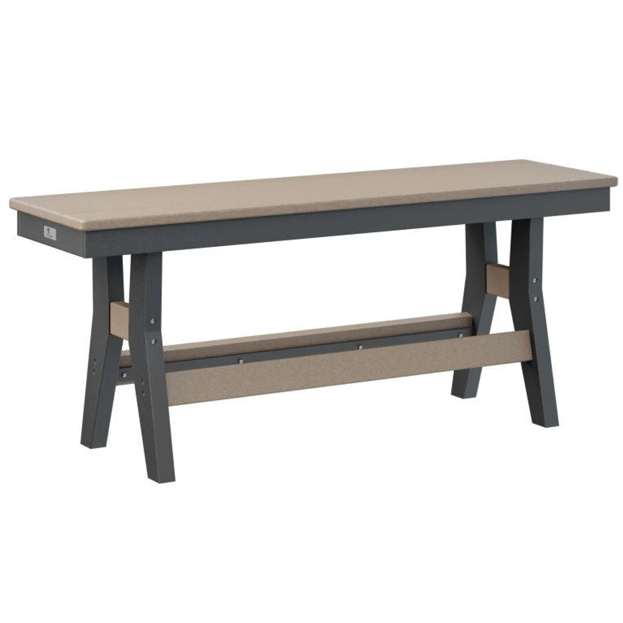 Berin Gardens Resin Harbor 44" Dining Bench 2 Berin Gardens Resin Harbor 44" Dining Bench - Image 2