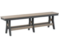 Berin Gardens Resin Harbor 66" Counter Height Bench