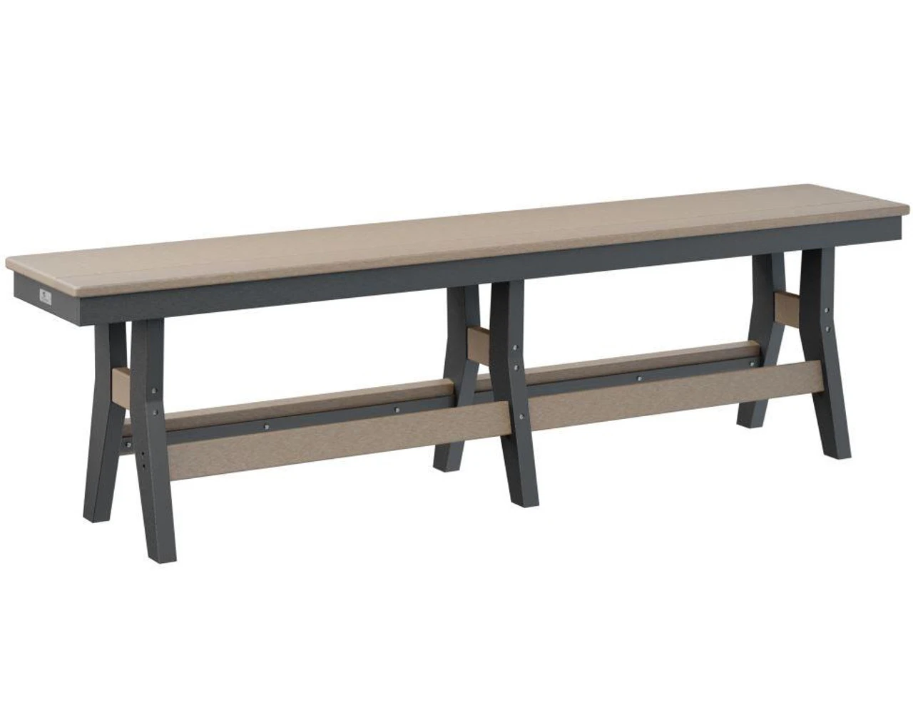 Berin Gardens Resin Harbor 66" Dining Bench 1 Berin Gardens Resin Harbor 66" Dining Bench