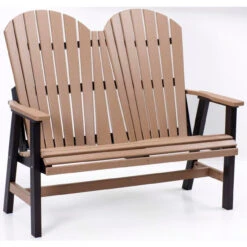 Berlin Gardens Comfo Back Resin Loveseat