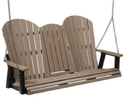 Berlin Gardens Comfo Back Triple Seat Swing