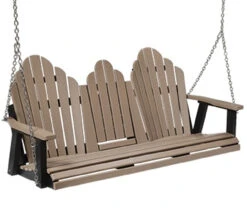 Berlin Gardens Cozi Back Triple Seat Swing