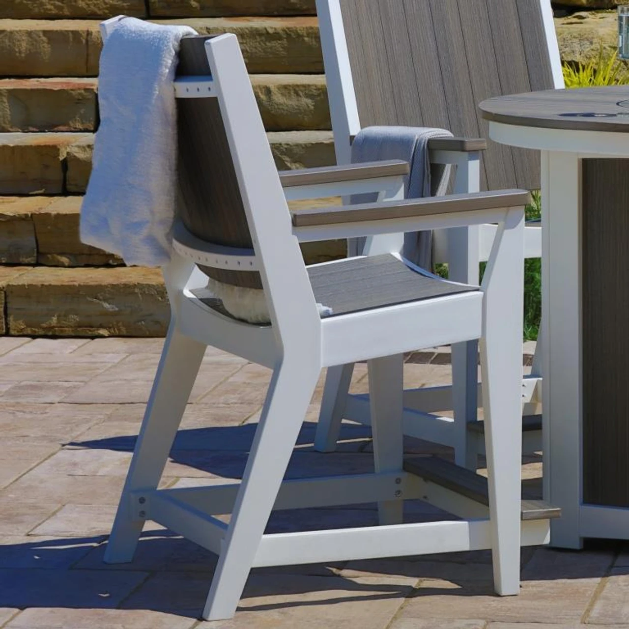 Berlin Gardens Mayhew Chat Counter Height Chair 2 Berlin Gardens Mayhew Chat Counter Height Chair - Image 2