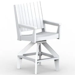 Berlin Gardens Mayhew Chat Swivel Bar Height Chair