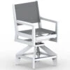 Berlin Gardens Mayhew Sling Swivel Counter Height Chair