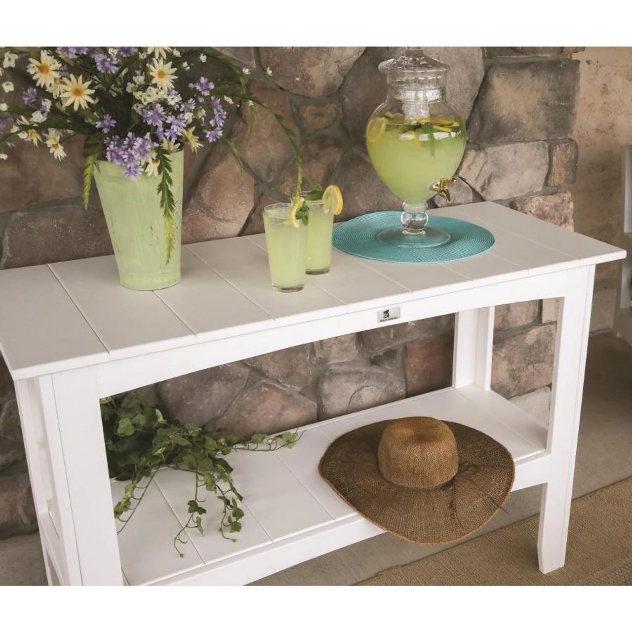 Berlin Gardens Patio Buffet Table 2 Berlin Gardens Patio Buffet Table - Image 2