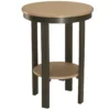 Berlin Gardens Resin 22" Round Bar Height End Table